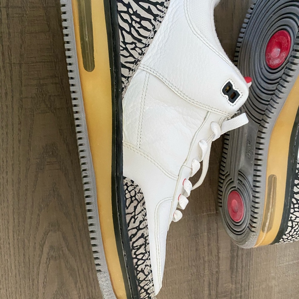 Jordan AF1 Fusion 3 white cement -SOLD- - Picture 2 of 16